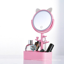 Fulfilling Table LED Makeup Mirror